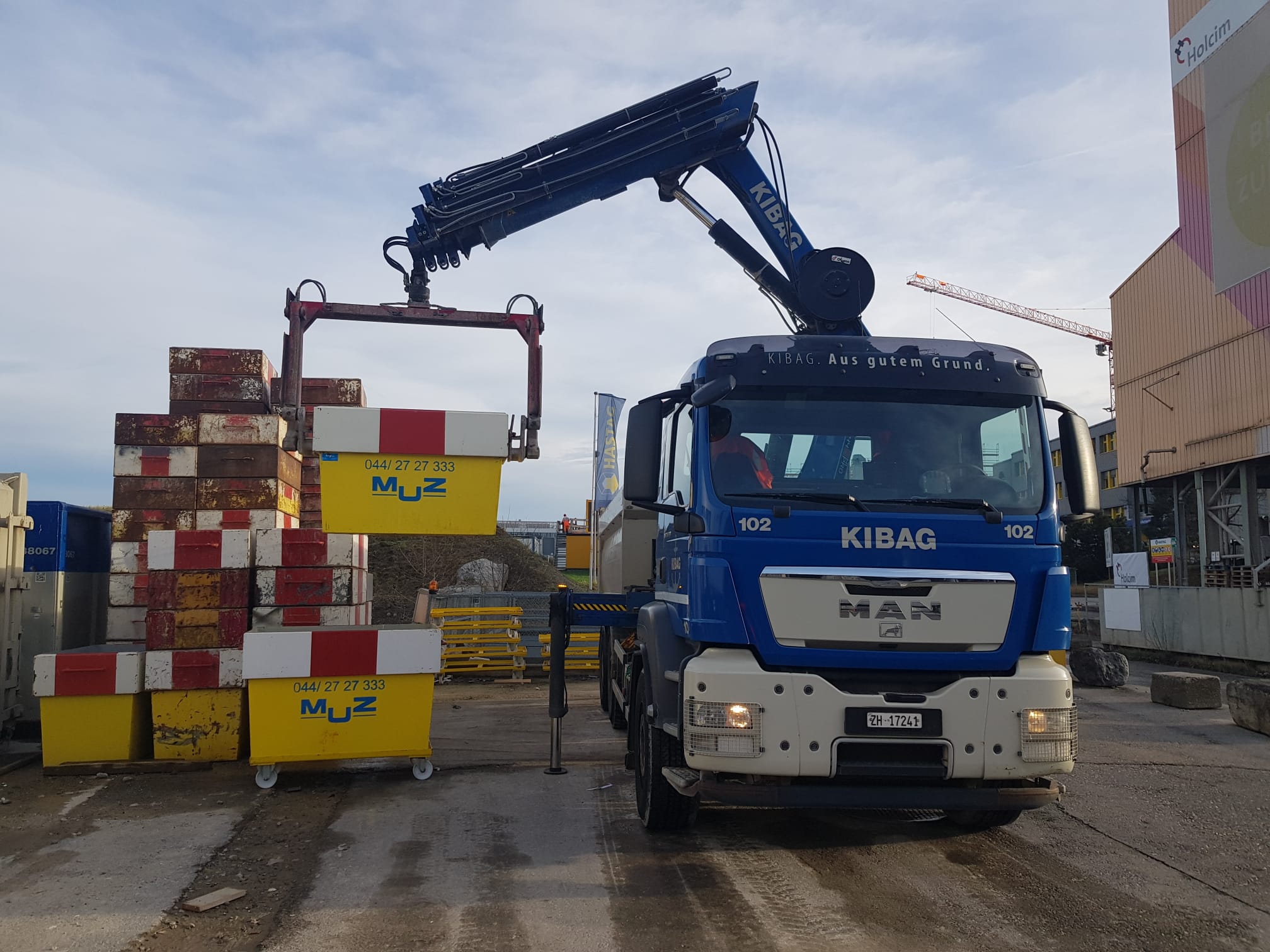 Muldenzentrale AG, Affolternstrasse 177 in Zürich