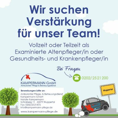 Kampermann GmbH Ambulanter Pflegedienst in Wuppertal - Logo