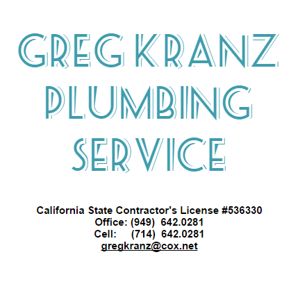 Greg Kranz Plumbing Service