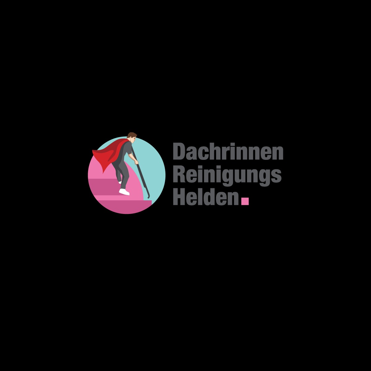 Logo Dachrinnen-Reinigungs-Helden Logo