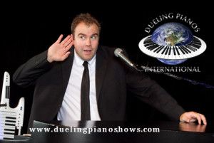 If you hear pianos at your next company party and feel compelled join your co-workers in singing your favorite classic songs, go with it. You are experiencing the electricity of a Dueling Pianos International corporate performance.
