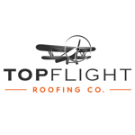 TopFlight Roofing Co. Logo