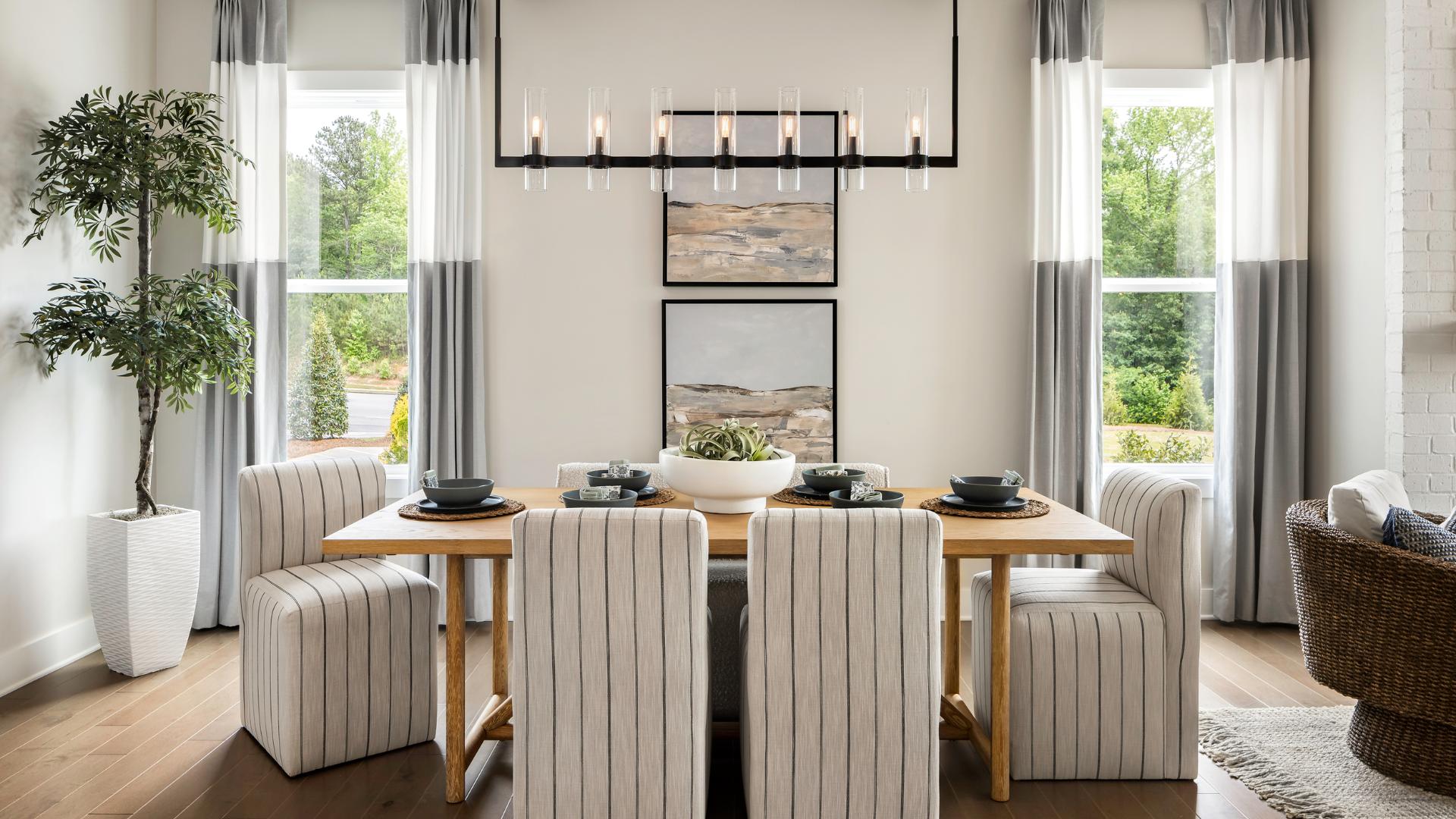 Flexible dining spaces