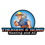 Thomas and Sons Heating and Air Conditioning Logo