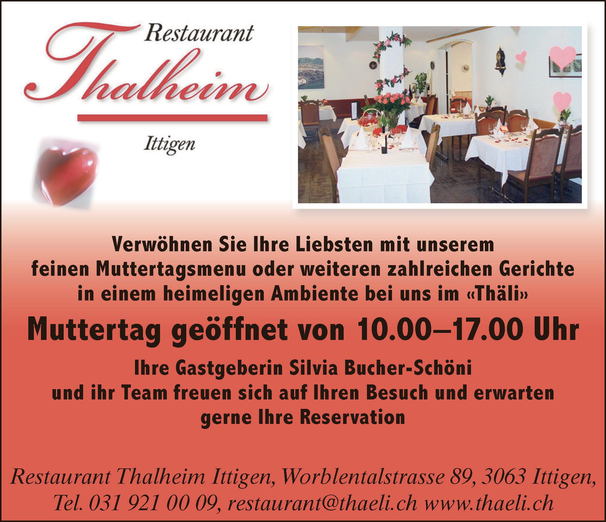 Bilder Restaurant Thalheim