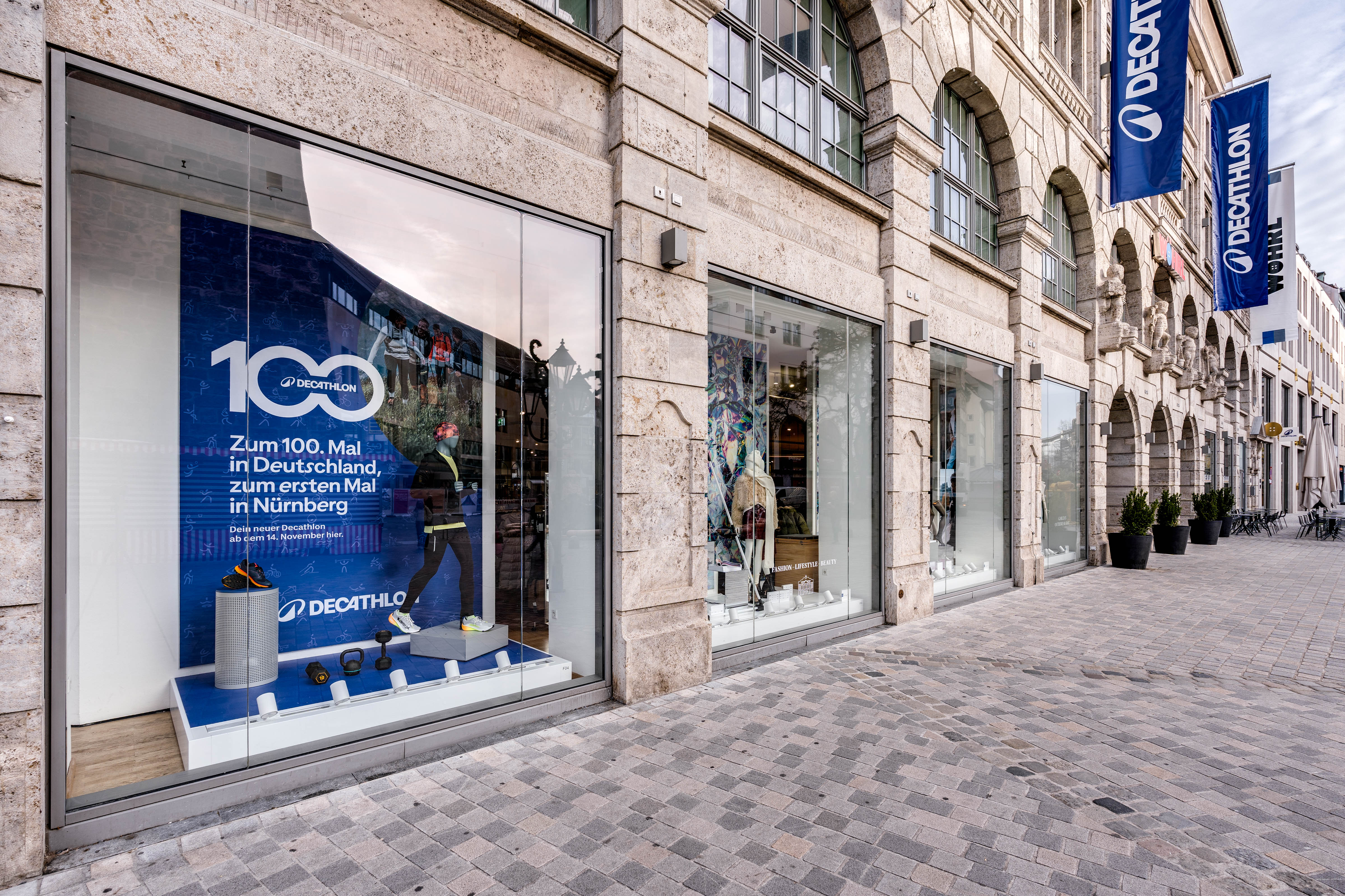 Bilder DECATHLON Nürnberg im WÖHRL