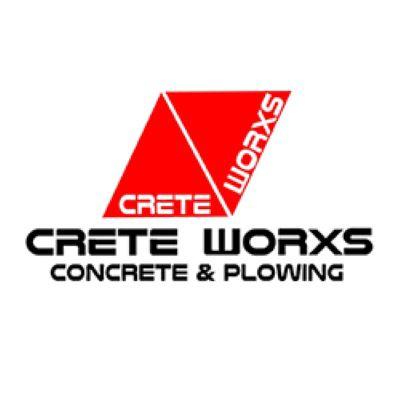 Crete Worxs Concrete & Snow Plowing Logo