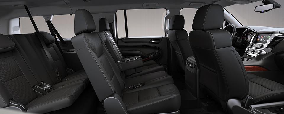 Luxury SUV Rear Bench Seats Interior