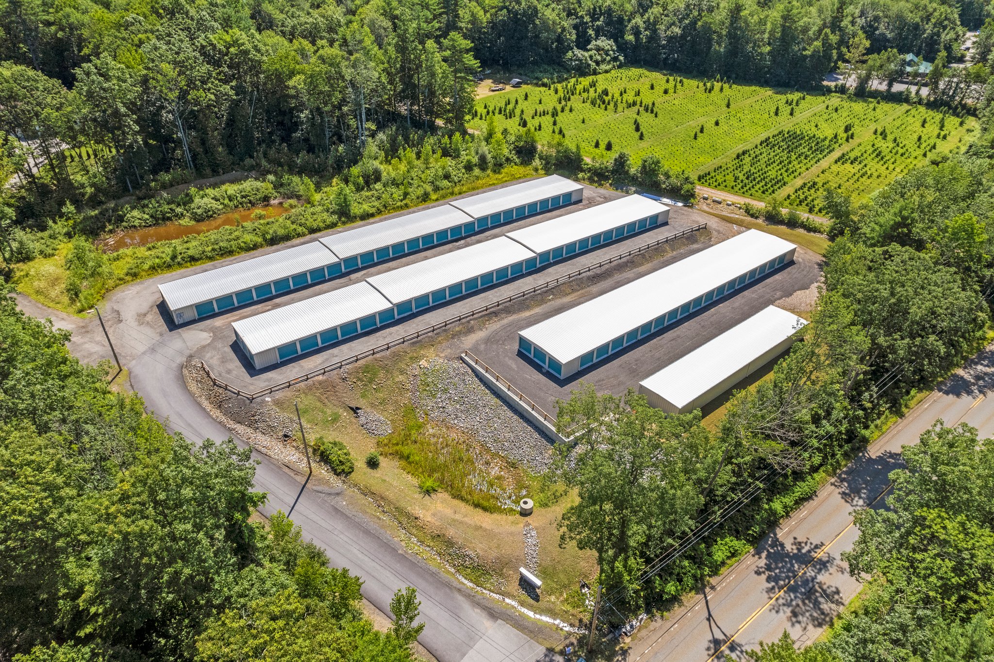 Boat storage facility on MA-122 S