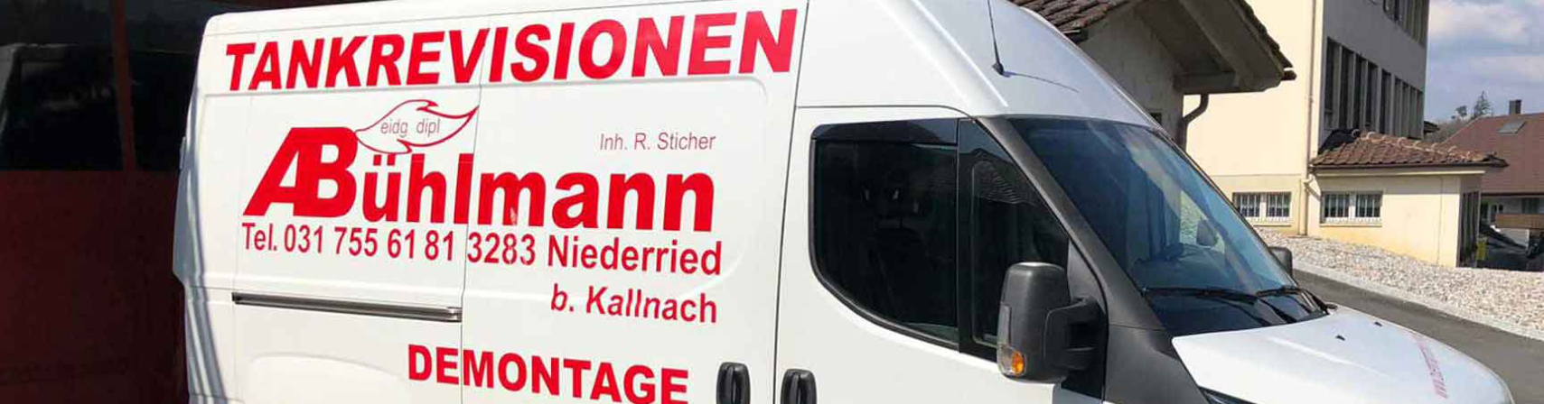 Bühlmann A. Tankrevisionen, Dorfstrasse 10 in Niederried b. Kallnach