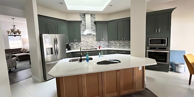 Remodel your kitchen with our help. 