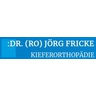 Dr. medic-stom. (RO) Jörg Fricke Fachzahnarzt für Kieferorthopädie Logo