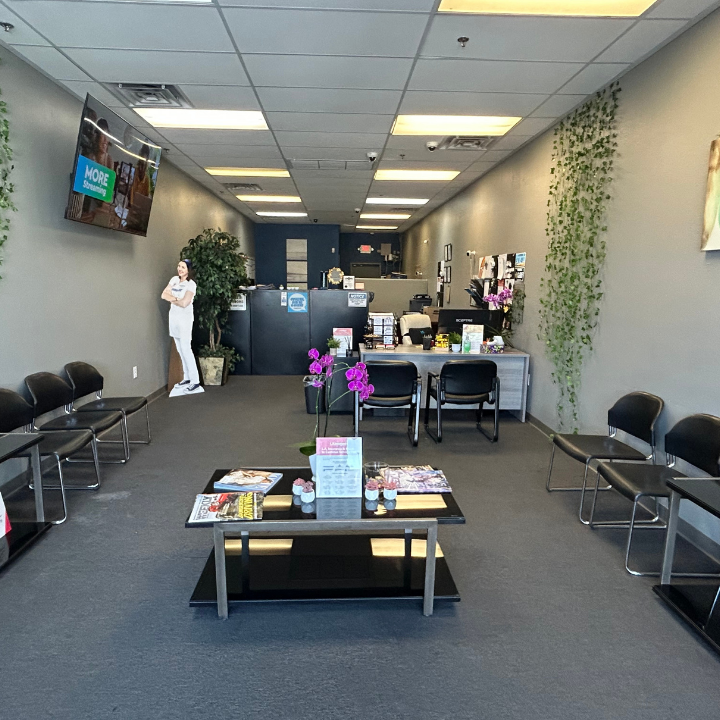Interior office of the L.A. Insurance Agency located at 5061 East Sahara Ave. in NV 