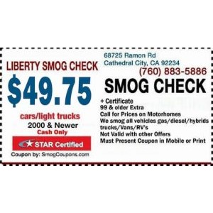 Liberty Smog Check Logo