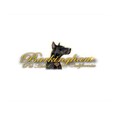 Barkingham Pet Hotel California Logo