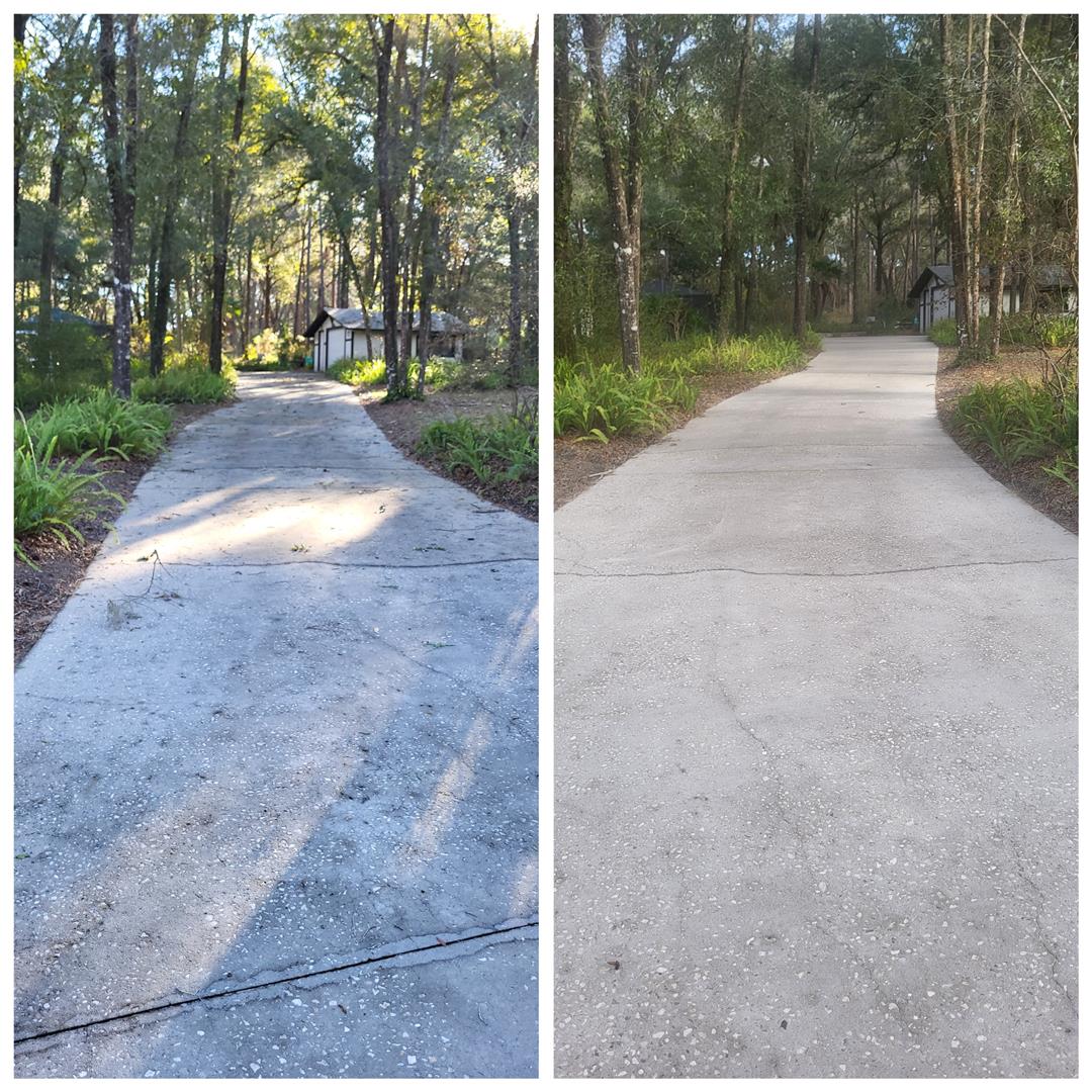 Maintain the cleanliness and durability of your driveway with Grego's Power Washing and Property Maintenance professional cleaning services. Our experienced team will remove oil stains, tire marks, and other debris, restoring your driveway's appearance and functionality. Trust Grego's for efficient and thorough driveway cleaning solutions that enhance the overall look of your property.