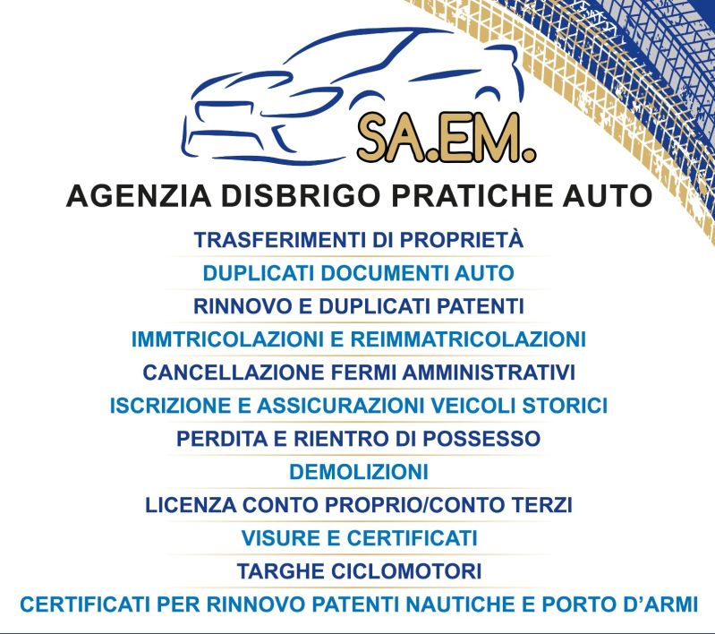 Images Agenzia disbrigo pratiche auto SA.EM e assicurazioni di Bartolotta Santo