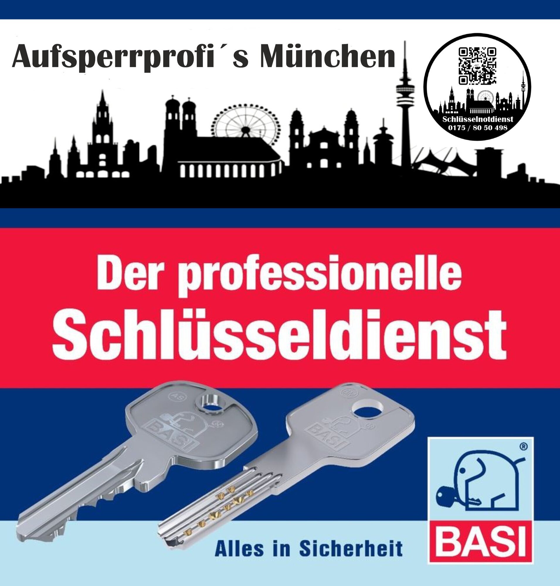 Aufsperrprofis München - Mobiler Schlüsseldienst in München - Logo