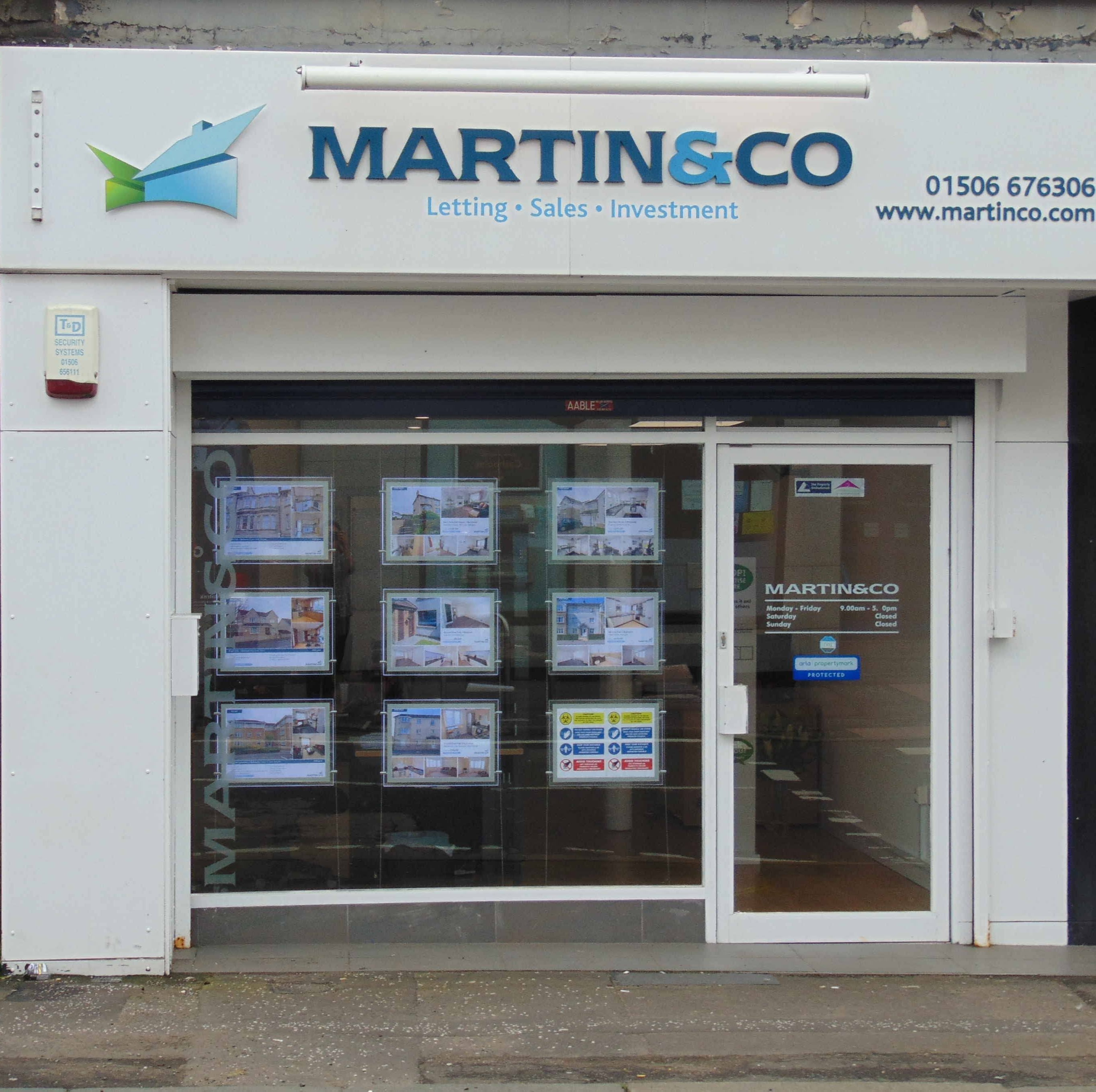 Martin & Co Bathgate Lettings & Estate Agents West Lothian 01506 676306