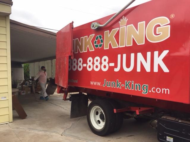 Junk King is here to help you with your property clean up. Our crews can handle both big and small property clean outs. Junk King can perform both residential and commercial trash removal.