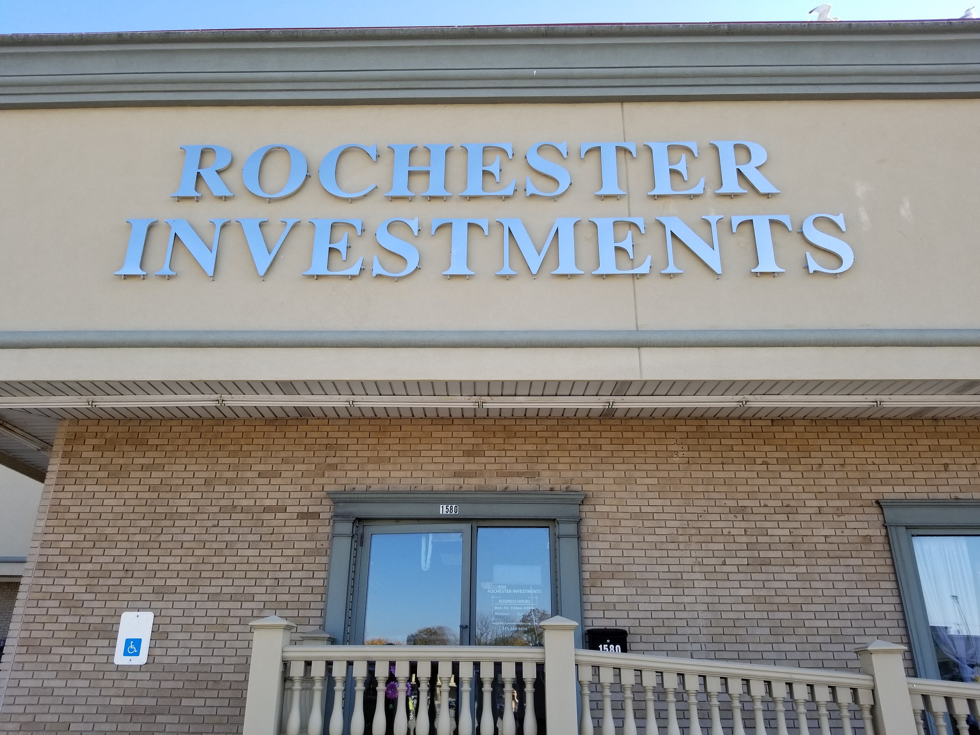 Rochester Investment's office