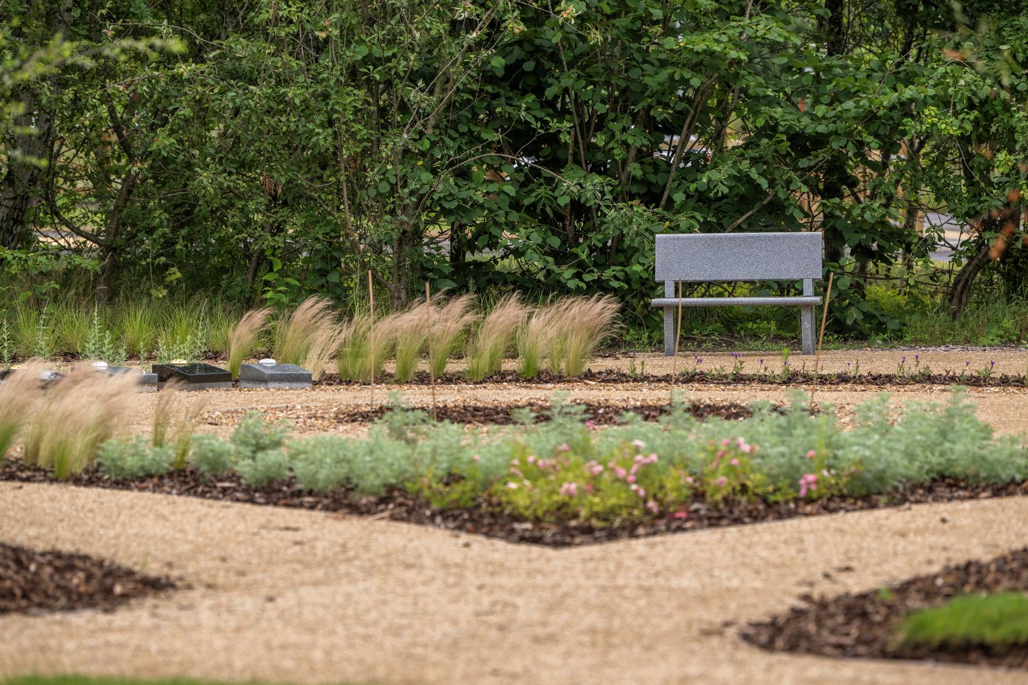 Mercia Forest Crematorium memorial gardens