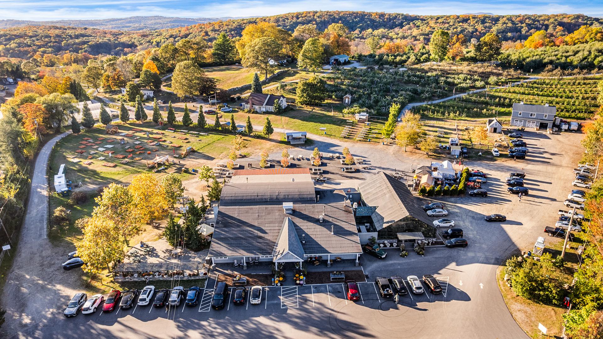 Enjoy nearby apple orchards, wineries, breweries, and more
