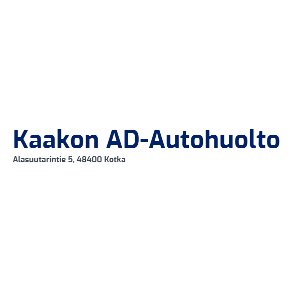 Kaakon Autohuolto Oy Logo