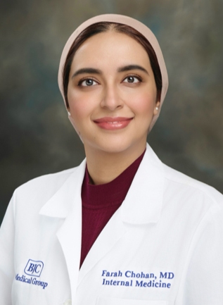 View more information about Farah Chohan