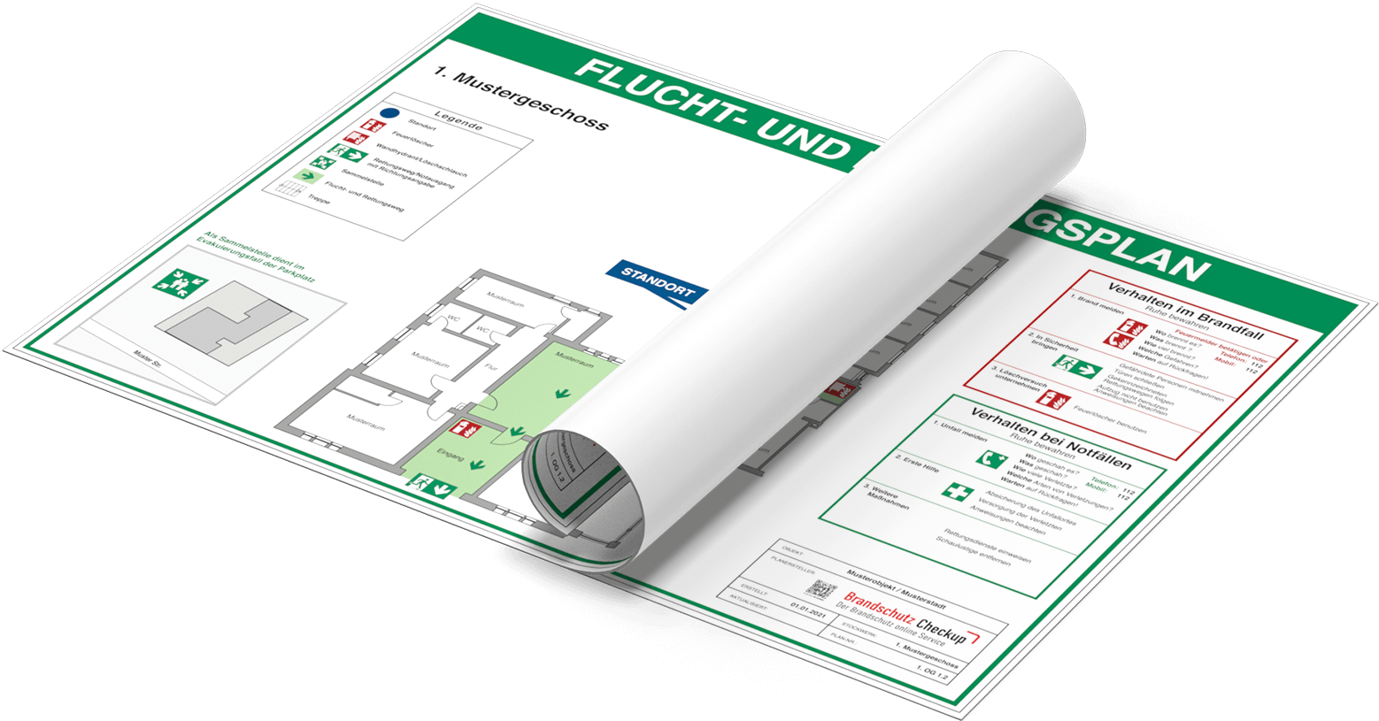 Brandschutz Checkup, Abteiblick 12 in Aachen