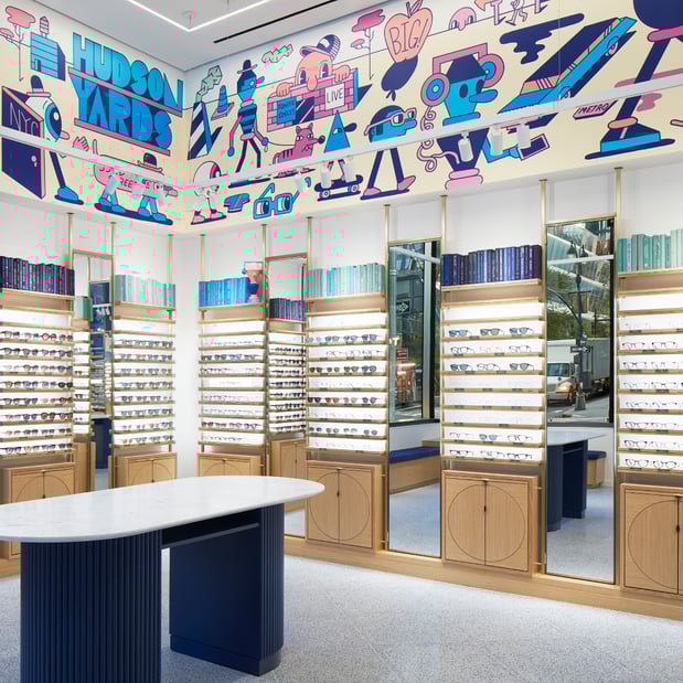 Images Warby Parker Hudson Yards