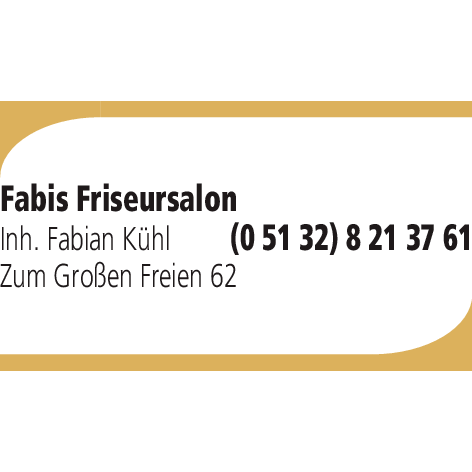 Fabian Kühl Friseurgeschäft in Lehrte - Logo