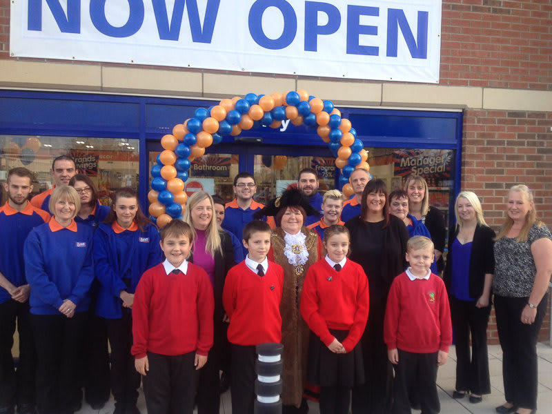 Holderness Road store opening.