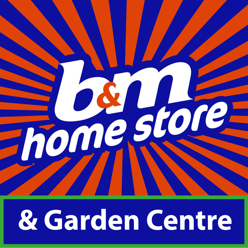 B&M Home Store with Garden Centre Logo