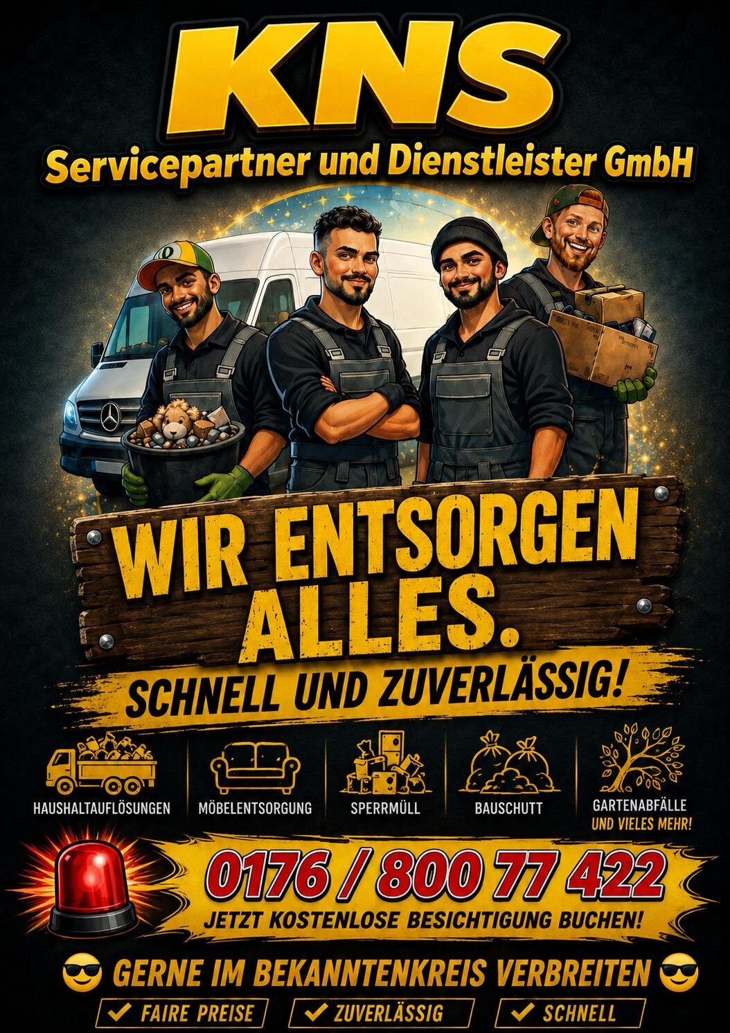 KNS Servicepartner und Dienstleister GmbH Entrümpeljungz, Ludenberger Straße 39 in Erkrath