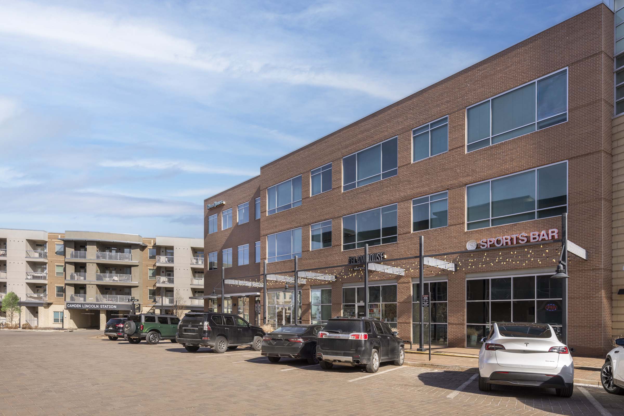 Neighborhood coffee shop across the street from Camden Lincoln Station Apartments in Lone Tree, CO