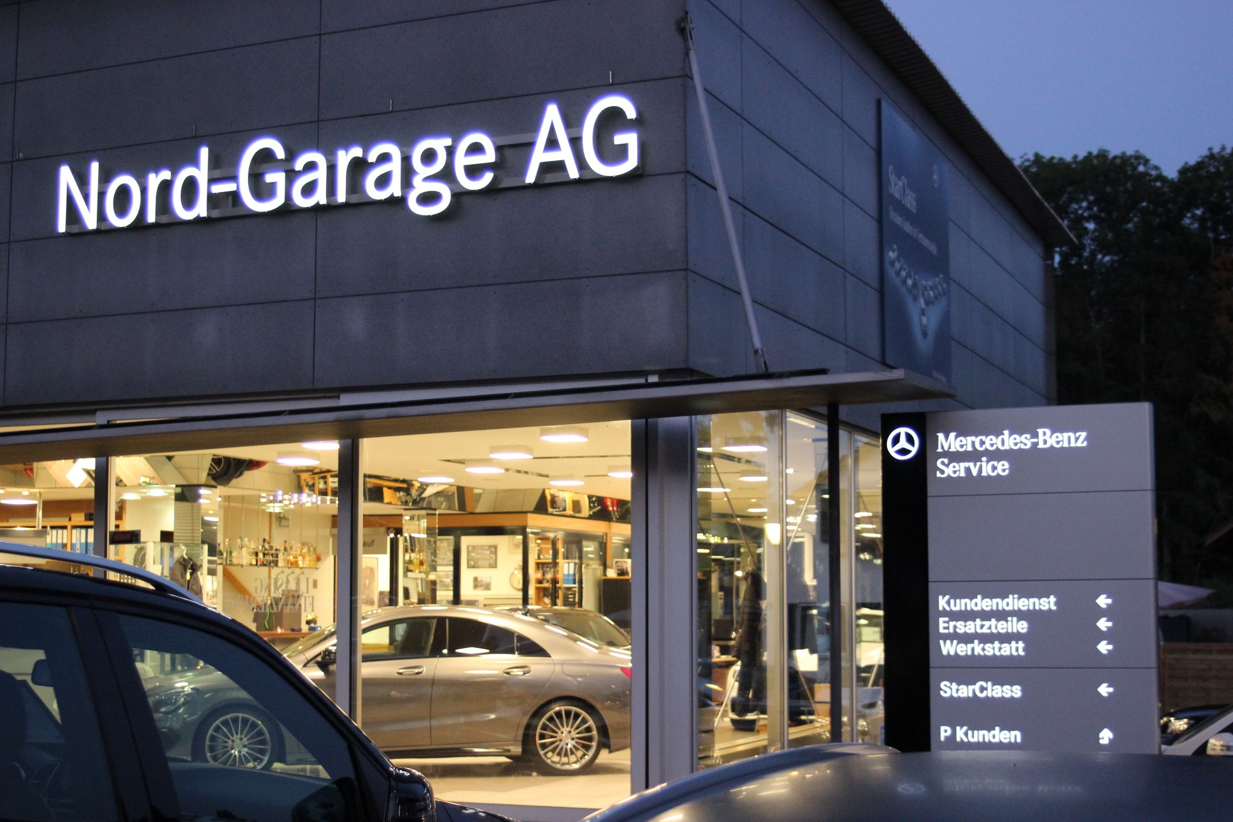 Nord-Garage AG Ohringen, Erlenstrasse 24 in Oberohringen