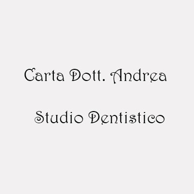 Carta Dr. Andrea Studio Dentistico Logo