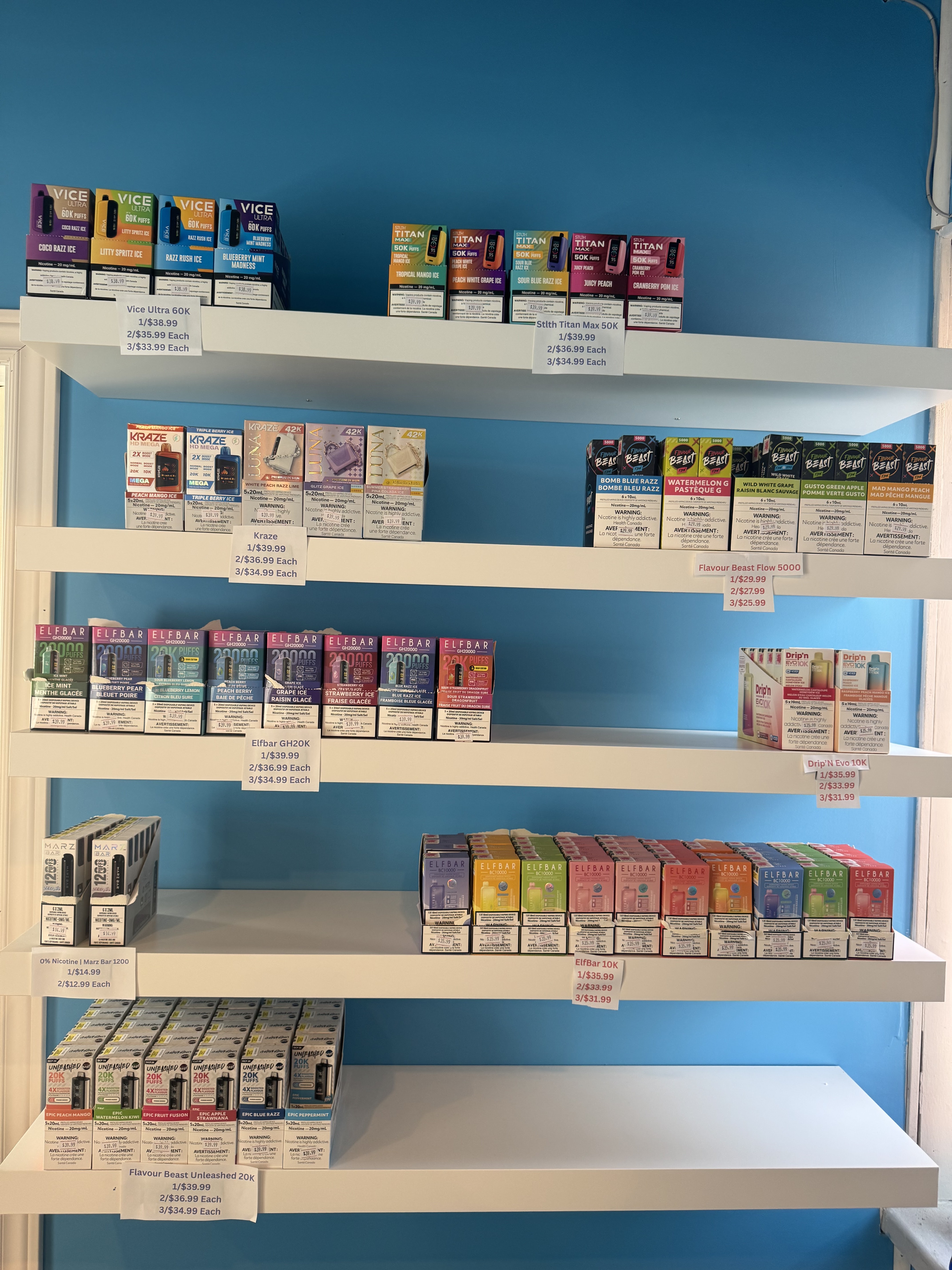 Images Puffaholic Vapes Manotick | Cheapest Vapes Ottawa | Vape Shop Near Me | Vape Shop Ottawa | Vape Shop Open Now