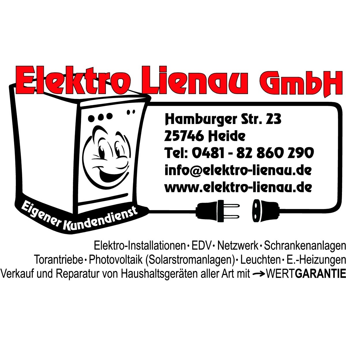 Logo Elektro Lienau GmbH Gerd Leu und Michael Göttsche