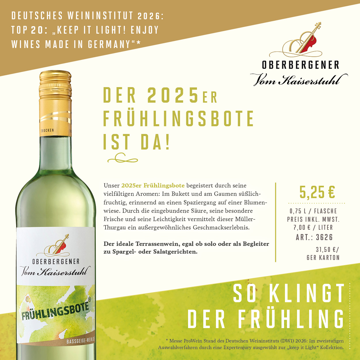 WINZERGENOSSENSCHAFT OBERBERGEN IM KAISERSTUHL EG, Badbergstr. 2 in Vogtsburg-Oberbergen