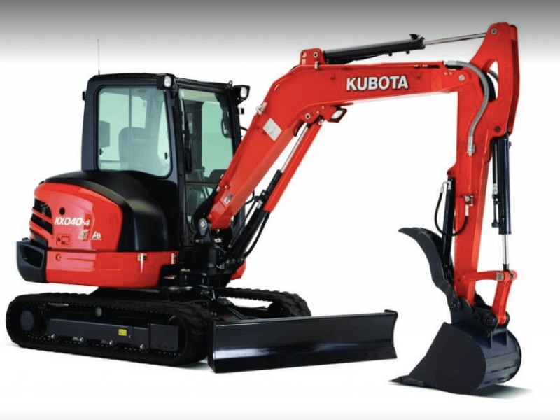 Kubota Equipment at Mountain West Rentals