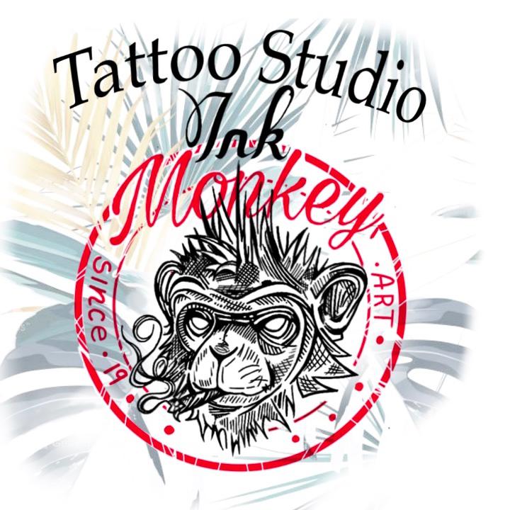 Logo Ink Monkey Tattoo Studio