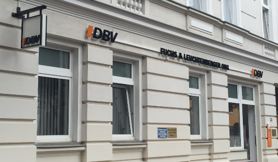 DBV Deutsche Beamtenversicherung Fuchs & Leuchtenberger oHG in Halle (Saale), Pfannerhöhe 33 in Halle (Saale)