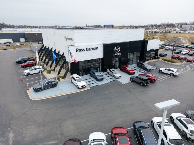 Russ Darrow Metro Mazda Service Center.