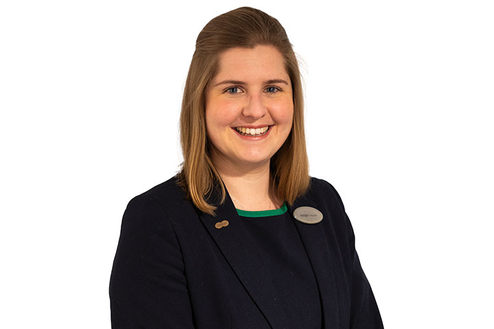 Imogen Bentham, Optician Director in our Stratford-upon-Avon store