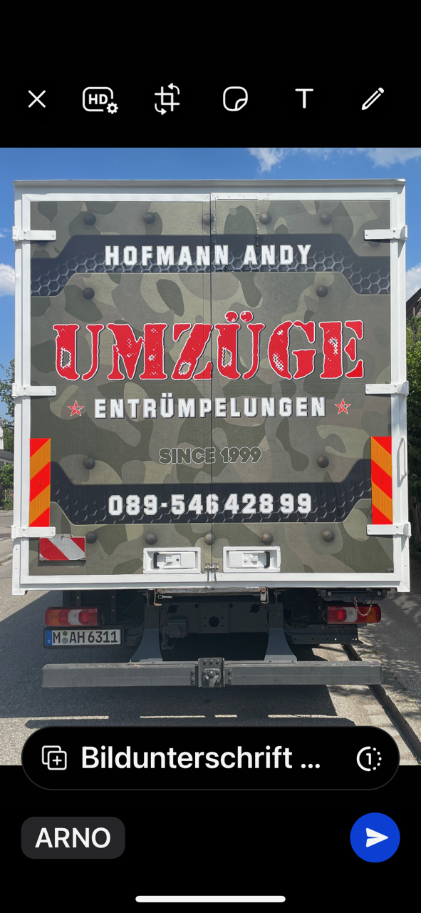 Kundenfoto 20 Umzüge Hofmann