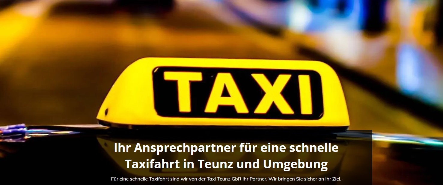 Bilder Taxi Teunz GbR