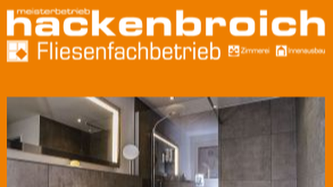 Hackenbroich Fliesenfachbetrieb, Unnauer Weg 23 in Köln