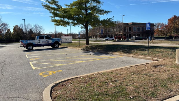 Images G-FORCE Parking Lot Striping of St. Louis